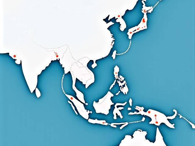 Mapa conceitual das novas alianças geopolíticas na Ásia